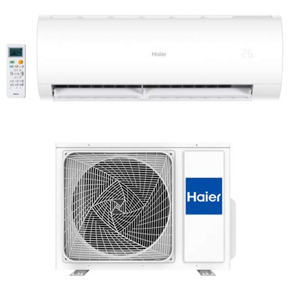Haier Pearl fehér oldalfali inverteres monosplit klíma szett 3,2 kW BESZERELÉSSEL